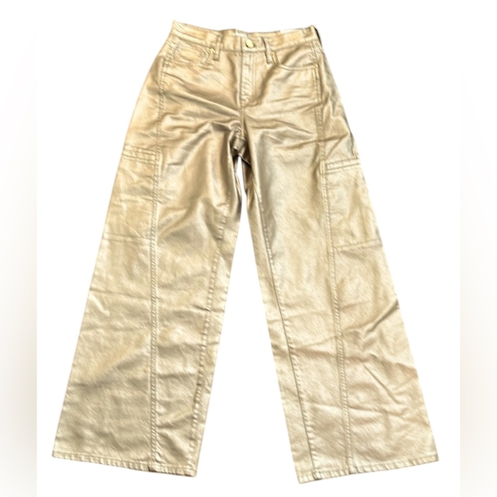 NWT DKNY Jeans | Bronze Cargo Wide Leg Jeans